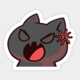 Rage kitty Sticker